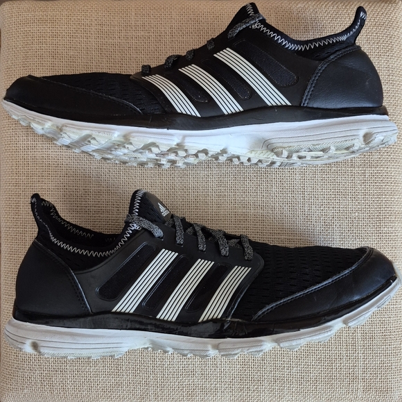 Adidas Climacool Black Athletic Sneakers Spikeless Golf Shoes Mens 11 - Picture 7 of 11